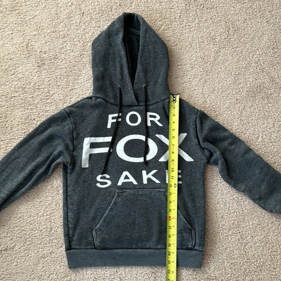 Wildfox FOR FOX SAKE HOODIE SWEATSHIRT WOMENS - Picture 9 of 10